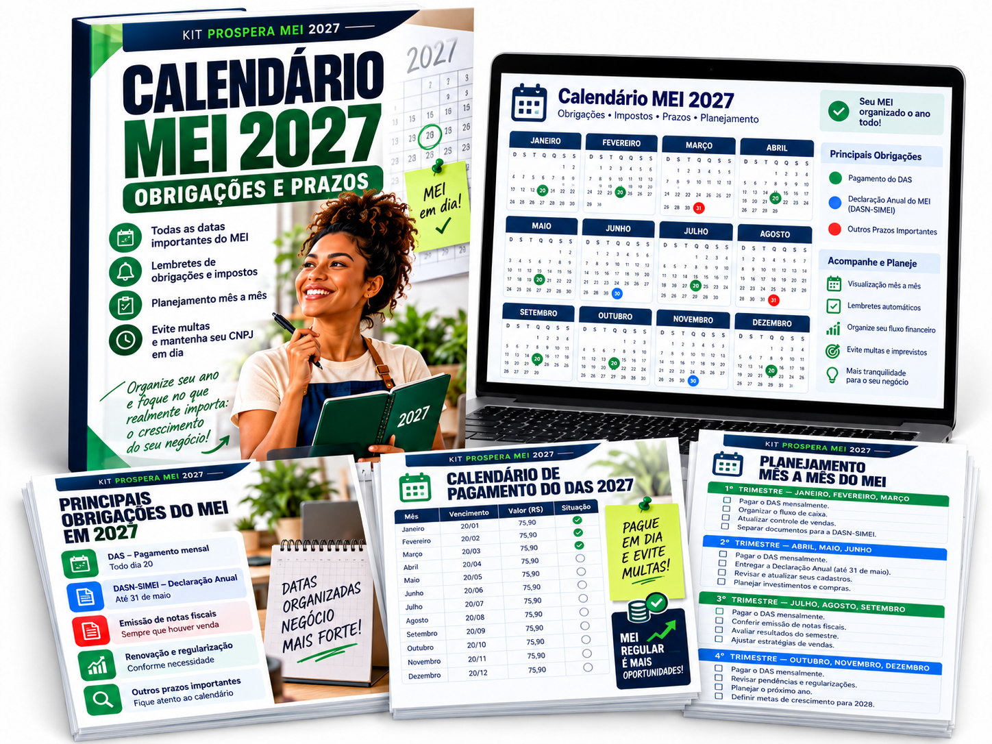 Calendário MEI 2027: Obrigações e Prazos